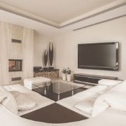 Image de ACT support pour téléviseur 139,7 cm (55") Noir (AC8351)