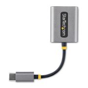 Image de StarTech.com Adaptateur Casque USB-C - Splitter Audio, Double Casque USB Type C avec Entrée Micro - Adaptateur USB C vers Jack 3.5mm, DAC 3.5 mm - USB-C vers Jack Aud ... (USBC-AUDIO-SPLITTER)