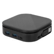 Image de Targus station d'accueil Avec fil USB 3.2 Gen 2 (3.1 Gen 2) Type-C Noir (DOCK116GLZ)