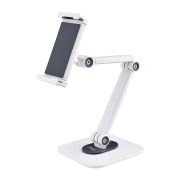 Image de StarTech.com Support de Tablettes Réglable pour Bureau - Support Mural - Capacité 1kg - Support Universel Ergonomique et Articulé pour Tablettes - Support Tablette sur ... (ADJ-TABLET-STAND-W)