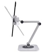 Image de StarTech.com Support de Tablettes Réglable pour Bureau - Support Mural - Capacité 1kg - Support Universel Ergonomique et Articulé pour Tablettes - Support Tablette sur ... (ADJ-TABLET-STAND-W)