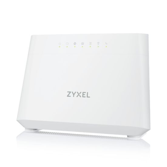 Image de Zyxel DX3301-T0 routeur sans fil Gigabit Ethernet Bi-bande (2,4 GHz / 5 GHz) Blanc (DX3301-T0-DE01V1F)