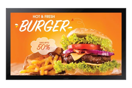 Image de Samsung OH24B Écran plat de signalisation numérique 61 cm (24") LCD Wifi 1500 cd/m² Full HD Noir Intégré dans le processeur Tizen 6.5 24/7 (LH24OHBEBGBXEN)