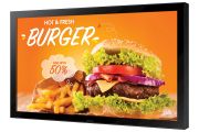 Image de Samsung OH24B Écran plat de signalisation numérique 61 cm (24") LCD Wifi 1500 cd/m² Full HD Noir Intégré dans le processeur Tizen 6.5 24/7 (LH24OHBEBGBXEN)