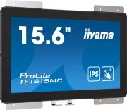 Image de iiyama ProLite écran plat de PC 39,6 cm (15.6") 1920 x 1080 pixels Full HD Écran tactile Noir (TF1615MC-B1)