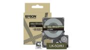 Image de Epson LK-5QWJ Kaki, Blanc (C53S672089)