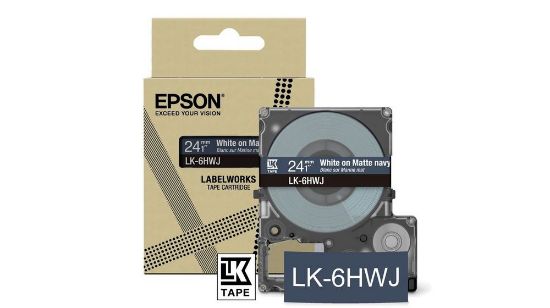 Image de Epson LK-5HWJ Marine, Blanc (C53S672085)