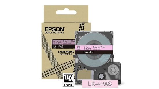 Image de Epson LK-4PAS Gris, Rose (C53S672103)