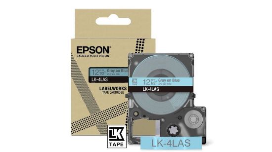 Image de Epson LK-4LAS Gris, Bleu clair (C53S672106)