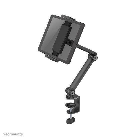 Image de Neomounts Support pour tablette à pince pour bureau 4.7-12.9" - universel - orientable (DS15-545BL1)