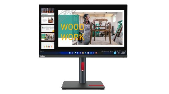 Image de Lenovo ThinkVision P24q-30 écran plat de PC 60,5 cm (23.8") 2560 x 1440 pixels Quad HD LED Noir (63B4GAT6EU)