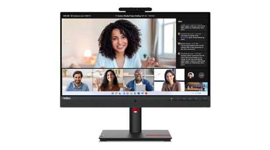 Image de Lenovo ThinkVision T24mv-30 écran plat de PC 60,5 cm (23.8") 1920 x 1080 pixels Full HD LED Noir (63D7UAT3EU)