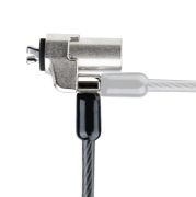 Image de StarTech.com câble antivol Noir, Argent 2 m (NBLWK-LAPTOP-LOCK)