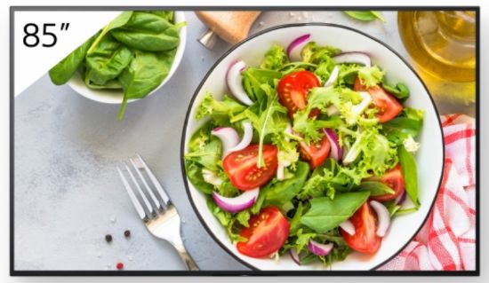 Image de Sony Écran d'affichage dynamique Écran plat de signalisation numérique 2,16 m (85") LCD Wifi 550 cd/m² 4K Ultra HD Noir Android 24/7 (FW-85BZ35L)