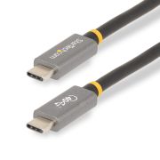 Image de StarTech.com Câble USB4 de 1m 40Gbps, 240W (5A) Power Delivery, 8K 120Hz/4K 240Hz DP Alt Mode, Câble USB-C Certifié USB-IF - Compatible Thunderbolt (CC1M-40G-USB-CABLE)