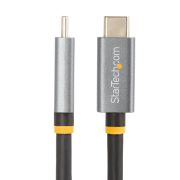 Image de StarTech.com Câble USB4 de 1m 40Gbps, 240W (5A) Power Delivery, 8K 120Hz/4K 240Hz DP Alt Mode, Câble USB-C Certifié USB-IF - Compatible Thunderbolt (CC1M-40G-USB-CABLE)