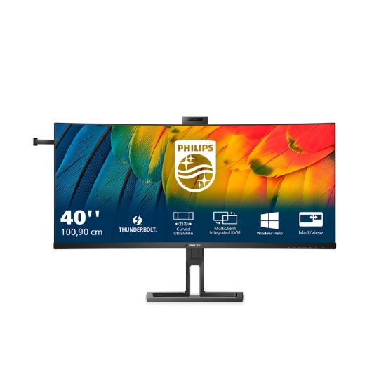 Image de Philips écran plat de PC 100,8 cm (39.7") 5120 x 2160 pixels 5K Ultra HD LCD Noir (40B1U6903CH/00)