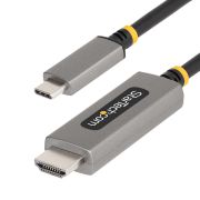 Image de StarTech.com Câble Adaptateur USB-C vers HDMI de 1m, 8K 60Hz/4K 144Hz, HDR10 - Cordon USB Type-C vers HDMI 2.1 - Compatible USB-C DP Alt Mode/USB4/Thunderbolt 3/4 - Câ ... (134B-USBC-HDMI211M)