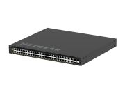 Image de NETGEAR M4350-44M4X4V Géré L3 2.5G Ethernet (100/1000/2500) Connexion Ethernet, supportant l'alimentation via ce port (PoE) 1U Noir (MSM4352-100NES)