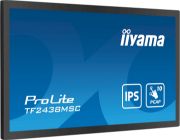 Image de iiyama écran plat de PC 60,5 cm (23.8") 1920 x 1080 pixels Full HD LED Écran tactile Noir (TF2438MSC-B1)