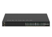 Image de NETGEAR GSM4328-100AJS Géré L3 Gigabit Ethernet (10/100/1000) Connexion Ethernet, supportant l'alimentation via ce port (PoE) 1U Noir (GSM4328-100NES)