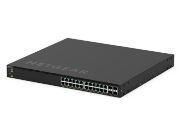 Image de NETGEAR GSM4328-100AJS Géré L3 Gigabit Ethernet (10/100/1000) Connexion Ethernet, supportant l'alimentation via ce port (PoE) 1U Noir (GSM4328-100NES)
