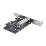 Image de StarTech.com Carte Réseau GbE SFP à 1 Port, PCIe 2.1 x1, Intel I210-IS, Carte Contrôleur 1GbE, 1000BASE Cuivre/Fibre Optique, Carte Réseau Gigabit Ethernet NIC, Backp ... (P011GI-NETWORK-CARD)