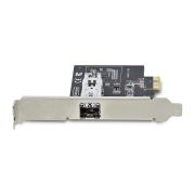 Image de StarTech.com Carte Réseau GbE SFP à 1 Port, PCIe 2.1 x1, Intel I210-IS, Carte Contrôleur 1GbE, 1000BASE Cuivre/Fibre Optique, Carte Réseau Gigabit Ethernet NIC, Backp ... (P011GI-NETWORK-CARD)