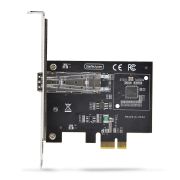 Image de StarTech.com Carte Réseau GbE SFP à 1 Port, PCIe 2.1 x1, Intel I210-IS, Carte Contrôleur 1GbE, 1000BASE Cuivre/Fibre Optique, Carte Réseau Gigabit Ethernet NIC, Backp ... (P011GI-NETWORK-CARD)