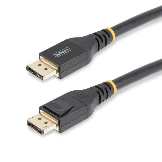 Image de StarTech.com Câble DisplayPort 1.4 Actif de 7m Certifié VESA - Câble DisplayPort DP8K avec HBR3, HDR10, MST, DSC 1.2, HDCP 2.2, 8K 60Hz, 4K 120Hz - Câble/Cordon DP 1.4 ... (DP14A-7M-DP-CABLE)