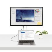 Image de StarTech.com Câble Thunderbolt 4 de 50cm - 40Gbps - 100W Power Delivery - Vidéo 4K/8K - Cordon Thunderbolt Certifié par Intel - Compatible avec USB 4/Thunderbolt 3/USB 3.2/US ... (TBLT4MM50CM)