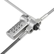 Image de StarTech.com Câble Antivol pour Ordinateur Portable de 2m - Câble de Sécurité pour PC Portable, Compatible avec Noble Wedge®/Nano/K-Slot - Câble de Verrouillage avec ... (UNIVC4D-LAPTOP-LOCK)