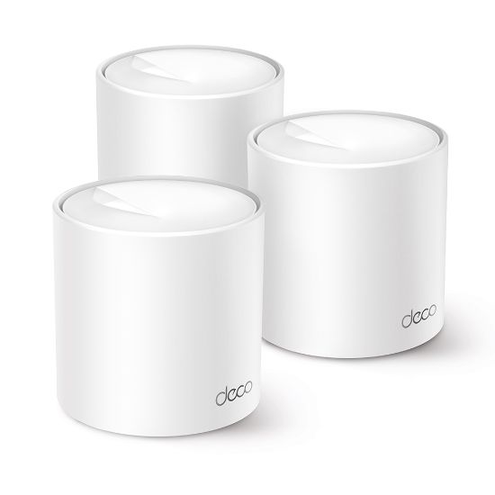 Image de TP-Link Deco X10 Bi-bande (2,4 GHz / 5 GHz) Wi-Fi 6 (802.11ax) Blanc 2 Interne (DECO X10(3-PACK))