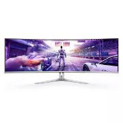 Image de Philips Evnia 8000 écran plat de PC 124,2 cm (48.9") 5120 x 1440 pixels Dual QHD QD-OLED Blanc (49M2C8900/00)