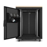 Image de APC NetShelter - Rack informatique insonorisé - 17U - Finition Erable (AR4017IA)