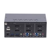 Image de StarTech.com Switch KVM 2 Ports pour Deux Moniteurs, 4K60Hz, 2 Ports USB 5Gbps, 2 Ports USB 2.0 HID - Commutateur KVM DisplayPort avec Commutation par Touches, Confor ... (P2DD46A2-KVM-SWITCH)