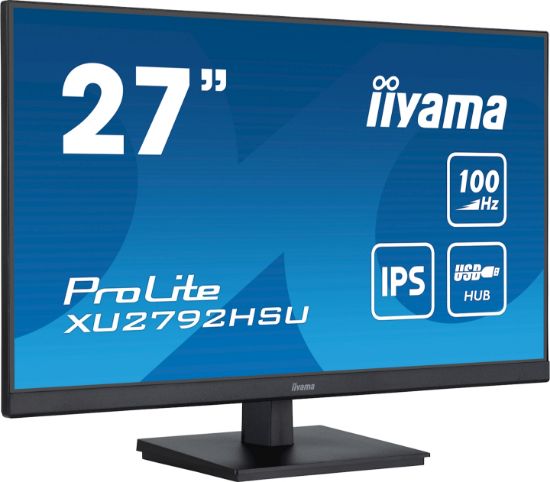 Image de iiyama ProLite écran plat de PC 68,6 cm (27") 1920 x 1080 pixels Full HD LED Noir (XU2792HSU-B6)