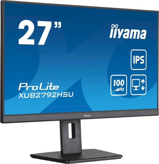 Image de iiyama écran plat de PC 68,6 cm (27") 1920 x 1080 pixels Full HD LED Noir (XUB2792HSU-B6)