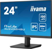 Image de iiyama ProLite écran plat de PC 60,5 cm (23.8") 1920 x 1080 pixels Full HD LED Noir (XU2492HSU-B6)