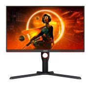 Image de AOC G3 écran plat de PC 68,6 cm (27") 2560 x 1440 pixels 2K Ultra HD LED Noir, Rouge (Q27G3XMN/BK)