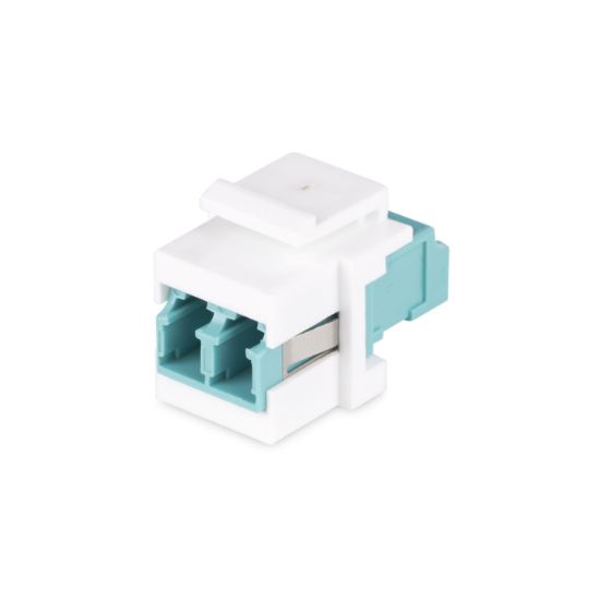 Image de StarTech.com adaptateur de fibres optiques LC 1 pièce(s) Blanc (DMFKSLCLCCOUPLER)