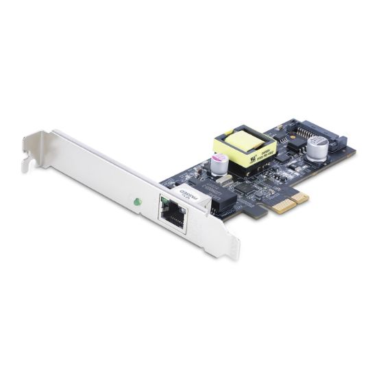 Image de StarTech.com Carte Réseau PoE 2.5Gbps NBASE-T à 1 Port, Intel I225-V, 802.3af/at PoE+ Multi-Gigabit NIC, Adaptateur/Carte Serveur PCIe LAN, Interface Ethernet Alimen ... (PR12GIP-NETWORK-CARD)