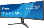 Image de iiyama G-MASTER 45"LCD Curved Bus. UWQHD écran plat de PC 113 cm (44.5") 5120 x 1440 pixels Dual QHD LED Noir (XCB4594DQSN-B1)