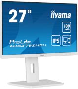 Image de iiyama ProLite écran plat de PC 68,6 cm (27") 1920 x 1080 pixels Full HD LED Blanc (XUB2792HSU-W6)