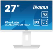 Image de iiyama ProLite écran plat de PC 68,6 cm (27") 1920 x 1080 pixels Full HD LED Blanc (XUB2792HSU-W6)