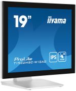 Image de iiyama ProLite écran plat de PC 48,3 cm (19") 1280 x 1024 pixels Full HD LED Écran tactile Dessus de table Blanc (T1932MSC-W1SAG)