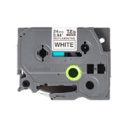 Image de Brother TZESL251 ruban d'étiquette Noir sur blanc (TZE-SL251)