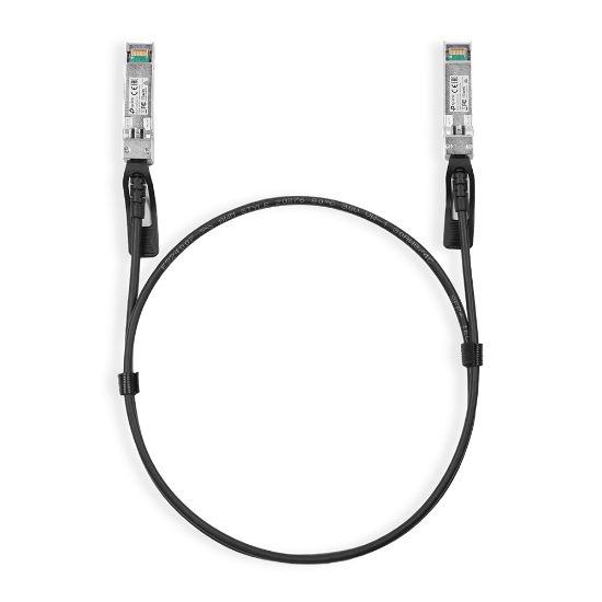 Image de TP-Link TL- câble InfiniBand et à fibres optiques SFP+ DAC Noir (SM5220-1M)