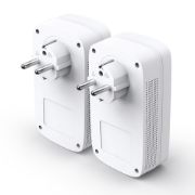 Image de TP-Link Adaptateur réseau CPL 1300 Mbit/s Ethernet/LAN Blanc 2 pièce(s) (TL-PA8033P KIT)