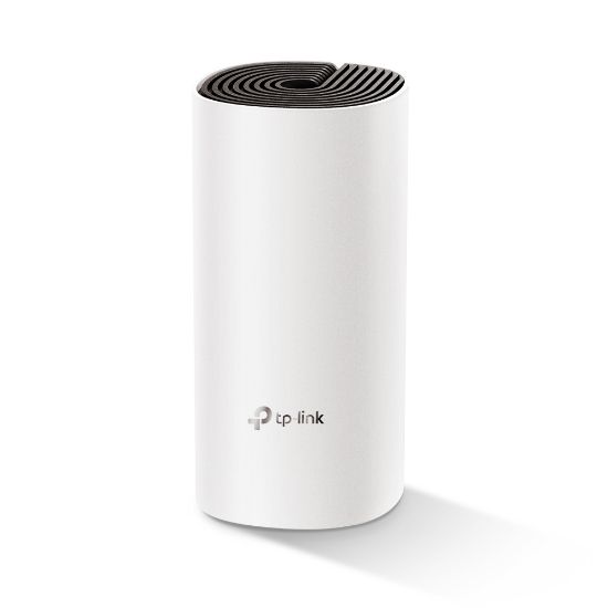Image de TP-Link Deco E4 (1-pack) Bi-bande (2,4 GHz / 5 GHz) Wi-Fi 5 (802.11ac) Blanc, Gris Interne (DECO E4(1-PACK))